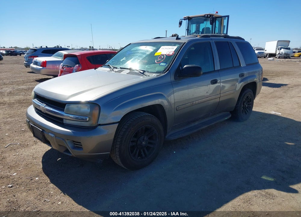 2007 CHEVROLET TRAILBLAZER LS VIN: 1GNDS13S972301614