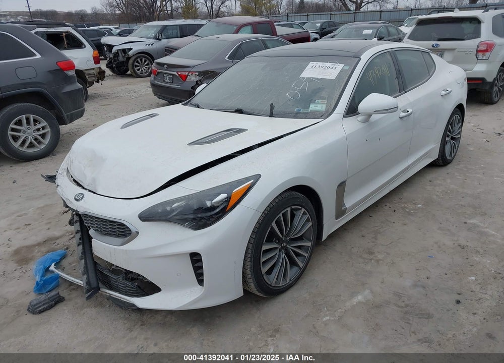 2019 KIA STINGER VIN: KNAE25LAXK6054730
