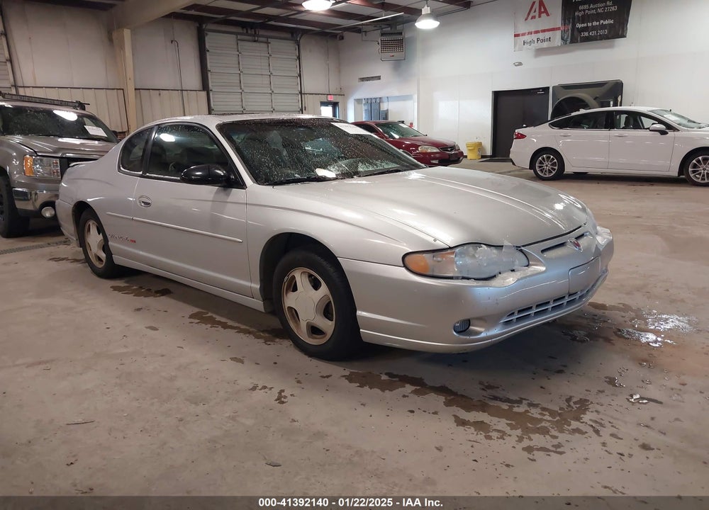 2002 CHEVROLET MONTE CARLO SS VIN: 2G1WX15K429296969