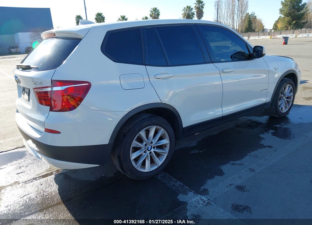2013 BMW X3 XDRIVE28I VIN: 5UXWX9C56DL874549