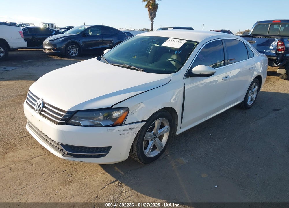 2012 VOLKSWAGEN PASSAT 2.5L SE VIN: 1VWBP7A3XCC020438