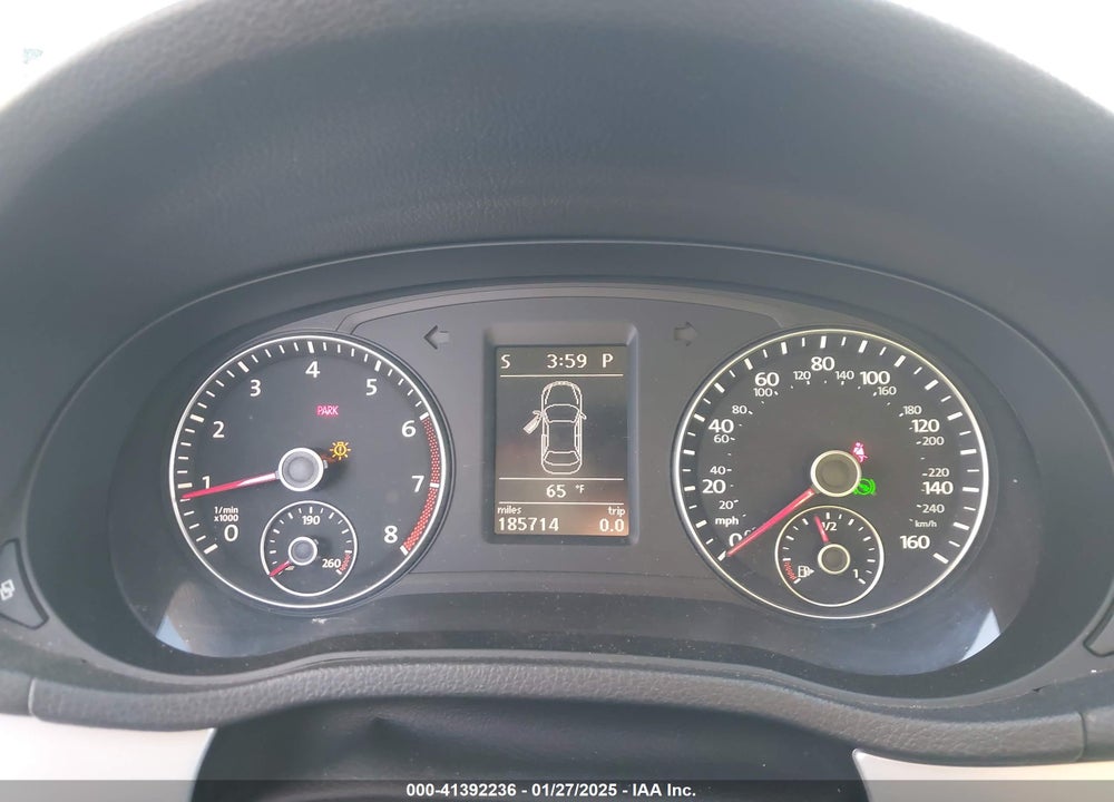 2012 VOLKSWAGEN PASSAT 2.5L SE VIN: 1VWBP7A3XCC020438