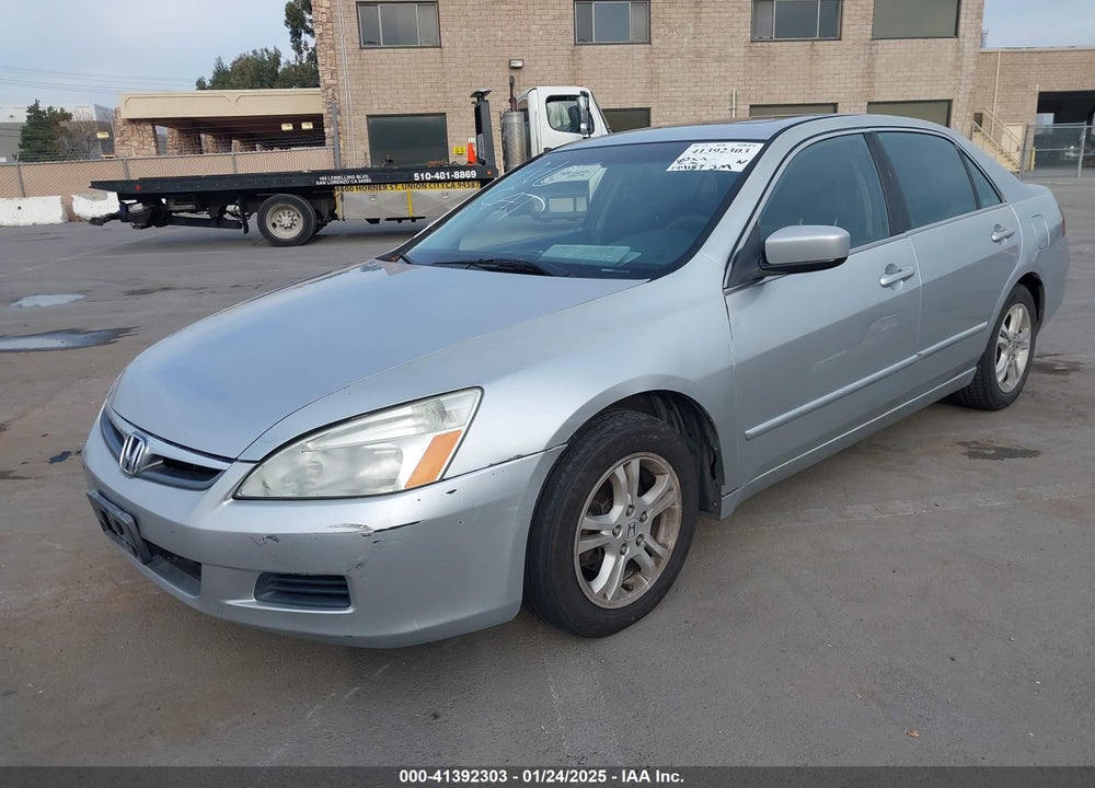 2007 HONDA ACCORD VIN: 1HGCM56767A058221