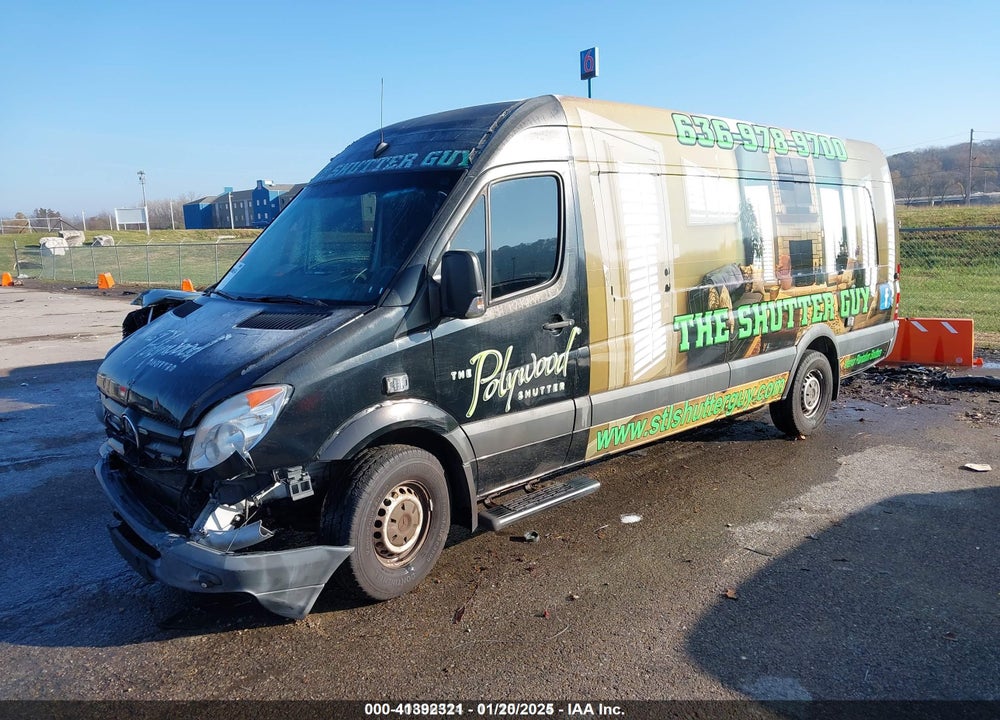 2013 MERCEDES-BENZ SPRINTER 2500 HIGH ROOF VIN: WD3PE8CC8D5787660