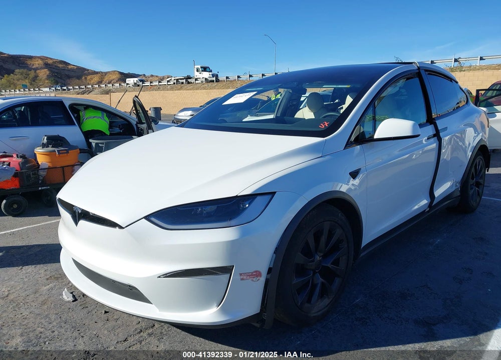 2023 TESLA MODEL X VIN: 7SAXCBE52PF412506