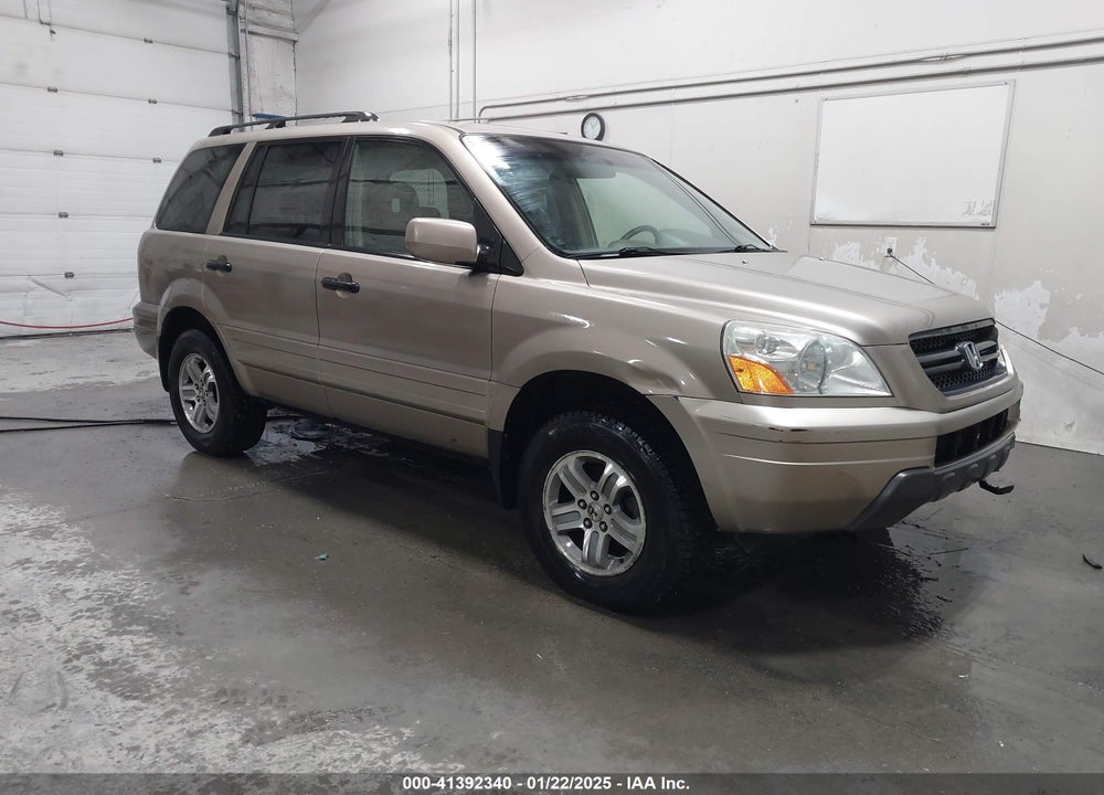 2005 HONDA PILOT EX-L VIN: 2HKYF18505H558447