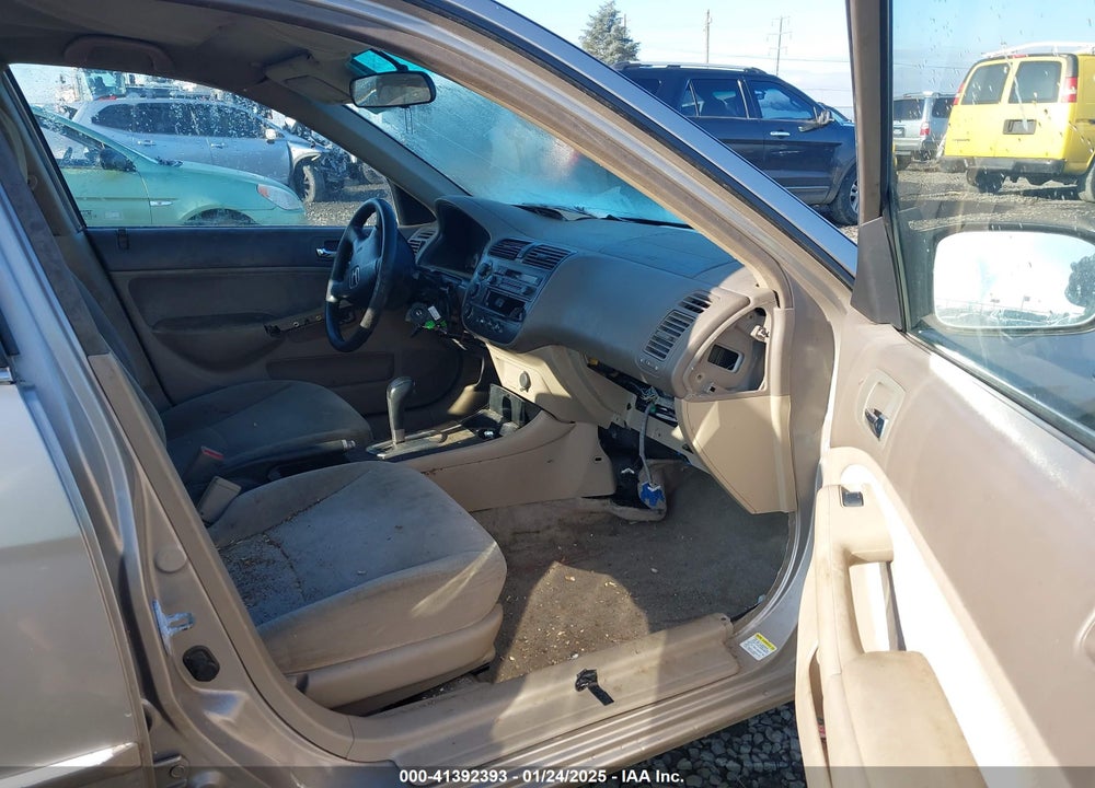 2002 HONDA CIVIC LX VIN: 2HGES16652H545662