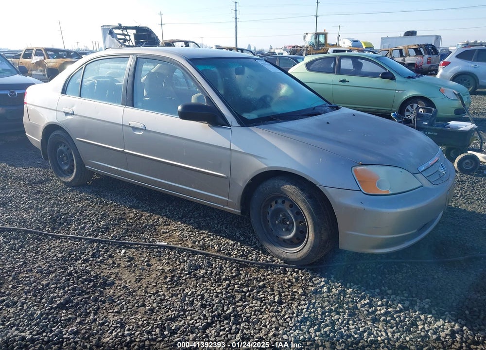 2002 HONDA CIVIC LX VIN: 2HGES16652H545662