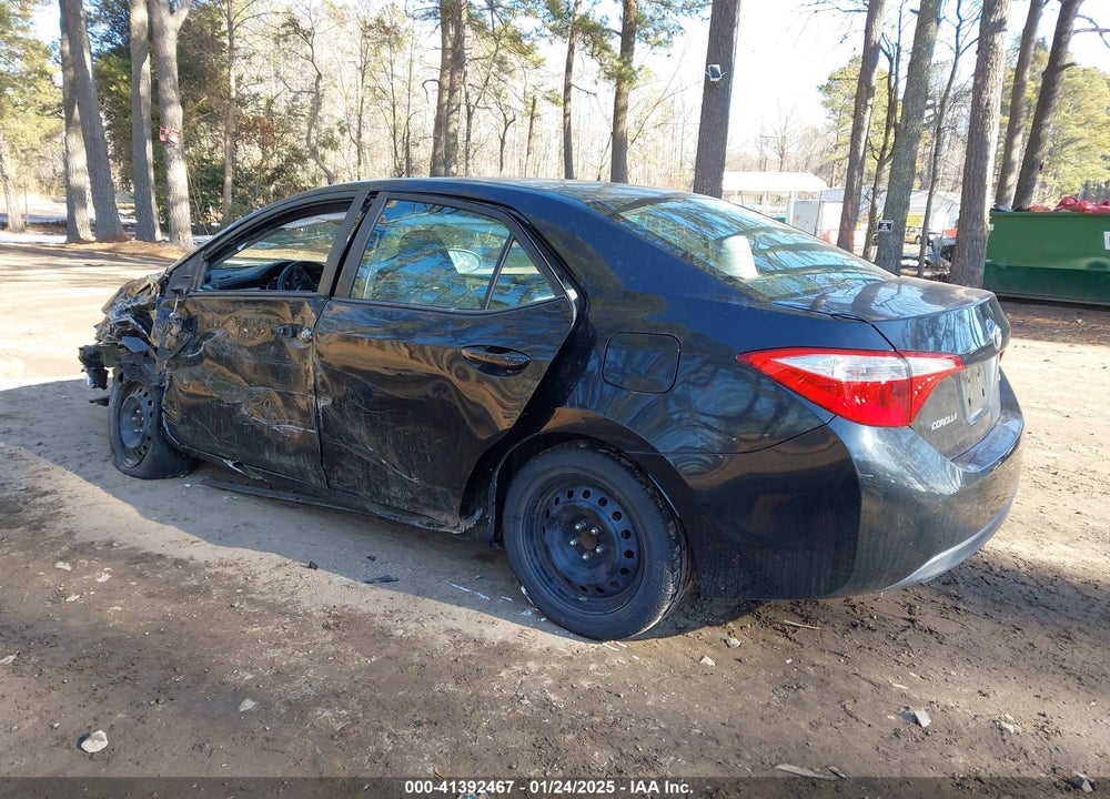 2014 TOYOTA COROLLA LE VIN: 5YFBURHE8EP134236