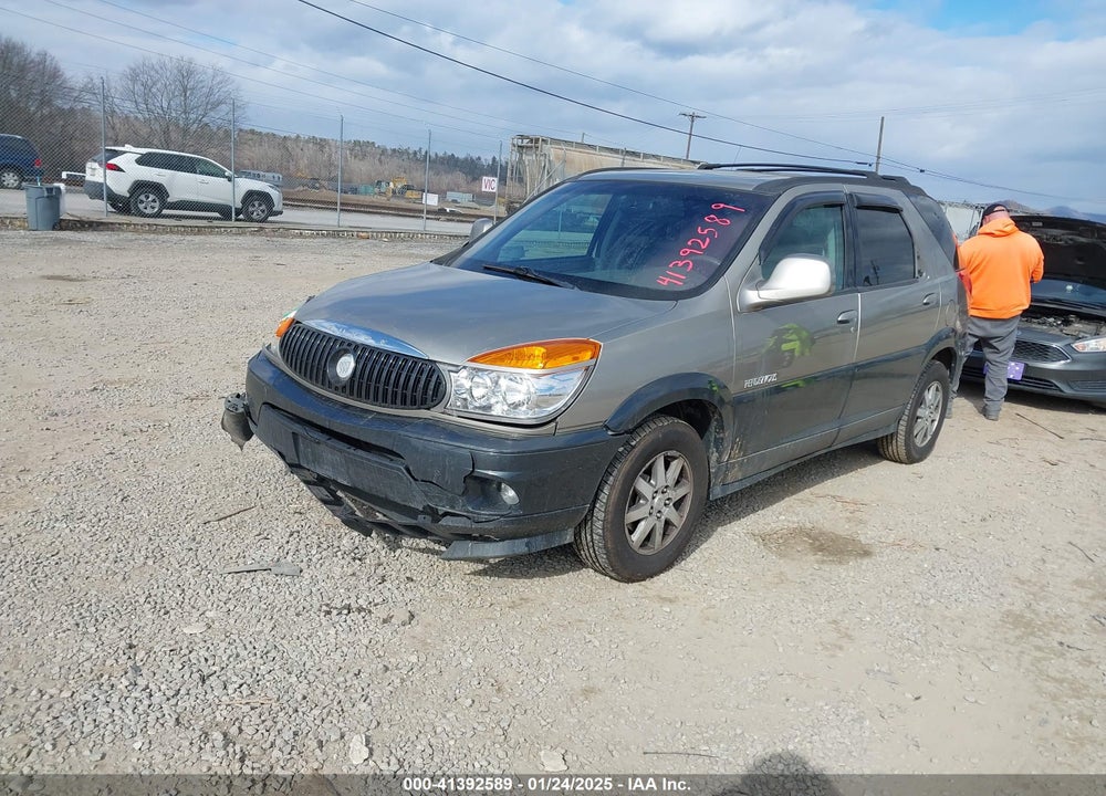 2002 BUICK RENDEZVOUS CXL VIN: 3G5DB03E12S597651