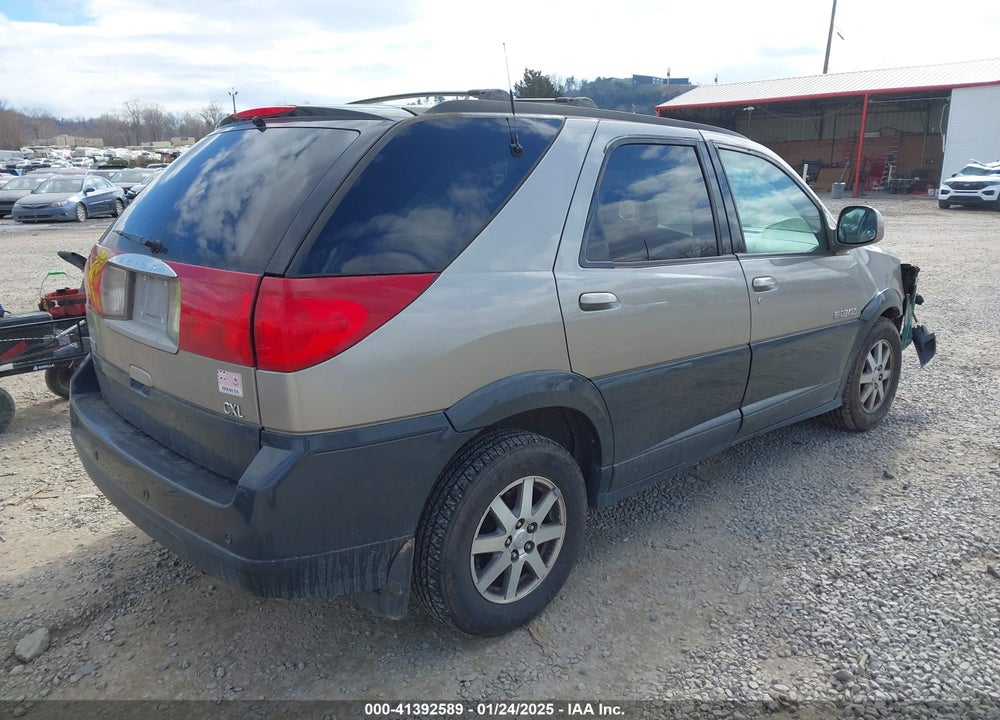 2002 BUICK RENDEZVOUS CXL VIN: 3G5DB03E12S597651