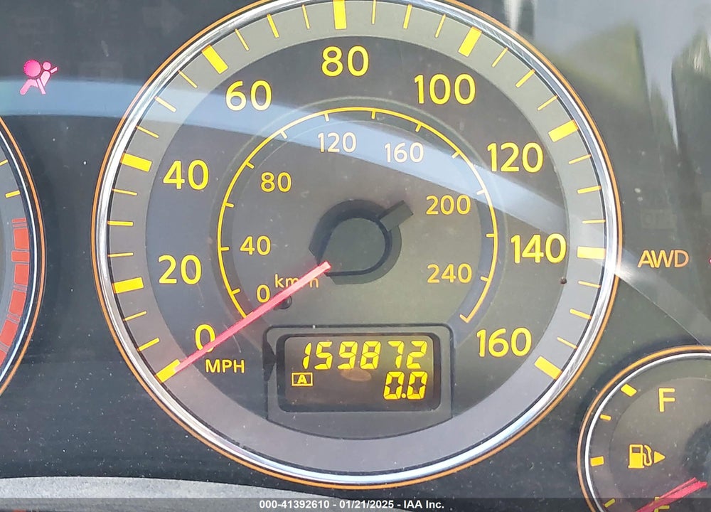 2008 INFINITI FX45 VIN: JNRBS08W48X400416