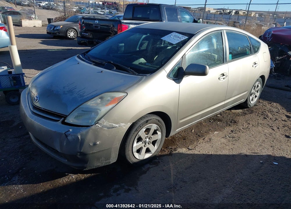 2005 TOYOTA PRIUS VIN: JTDKB20U553027251