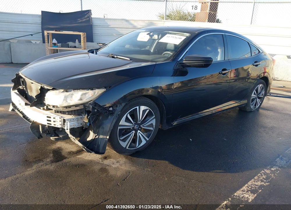2016 HONDA CIVIC VIN: 19XFC1F72GE210774