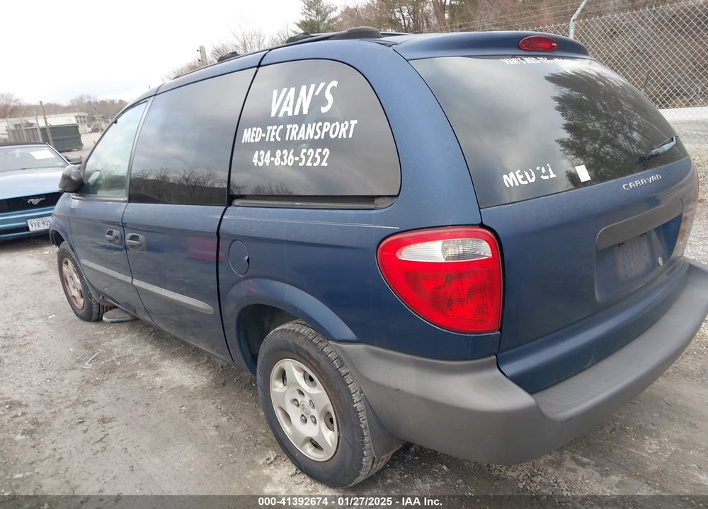 2003 DODGE CARAVAN SE VIN: 1D4GP25333B171751