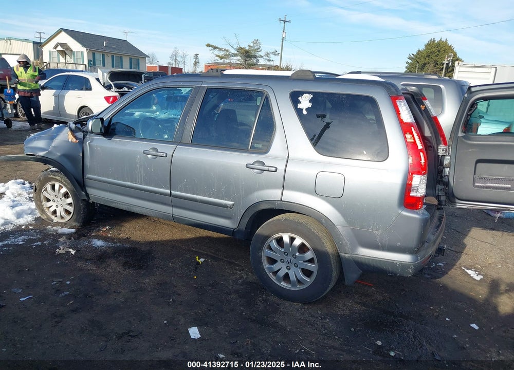 2006 HONDA CR-V SE VIN: SHSRD78926U427559