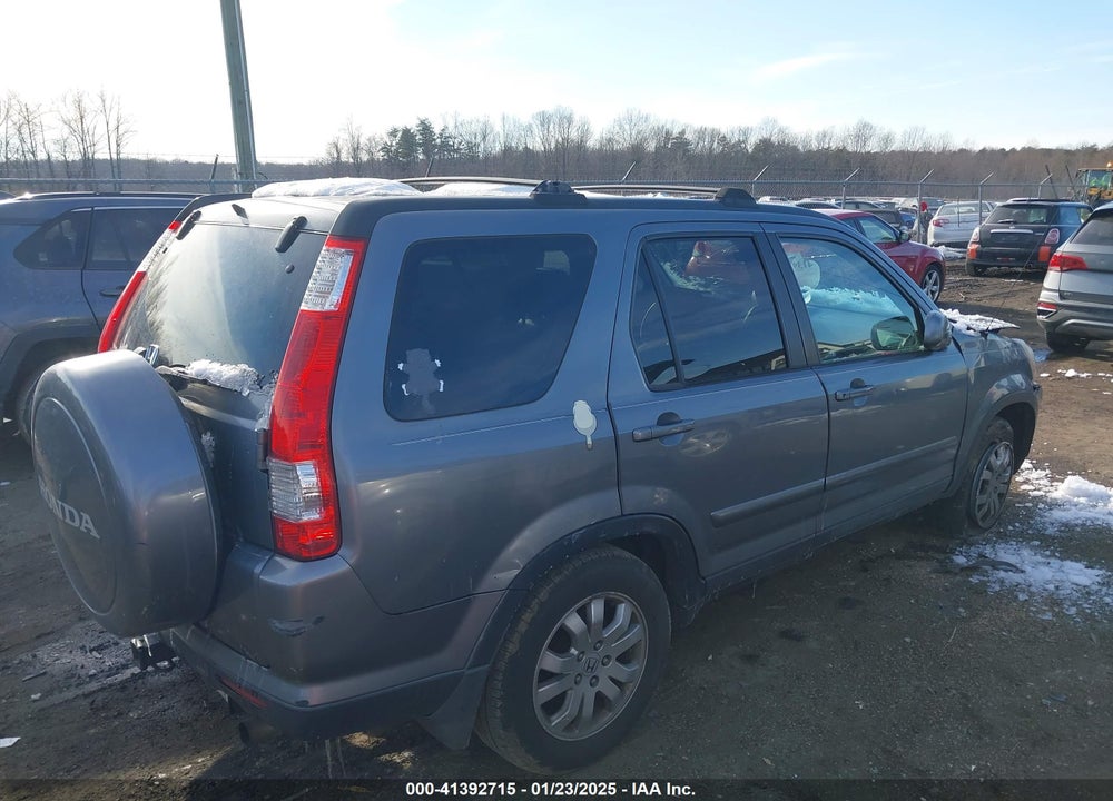 2006 HONDA CR-V SE VIN: SHSRD78926U427559