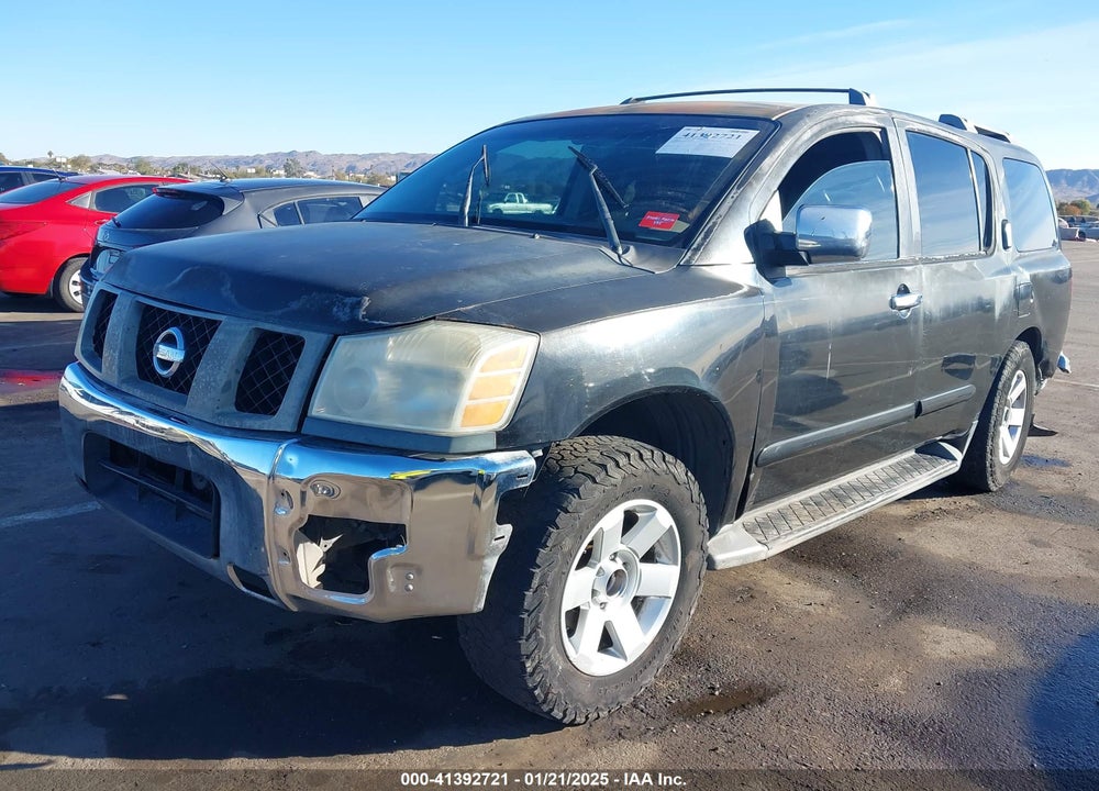 2004 NISSAN PATHFINDER ARMADA LE VIN: 5N1AA08A64N719627