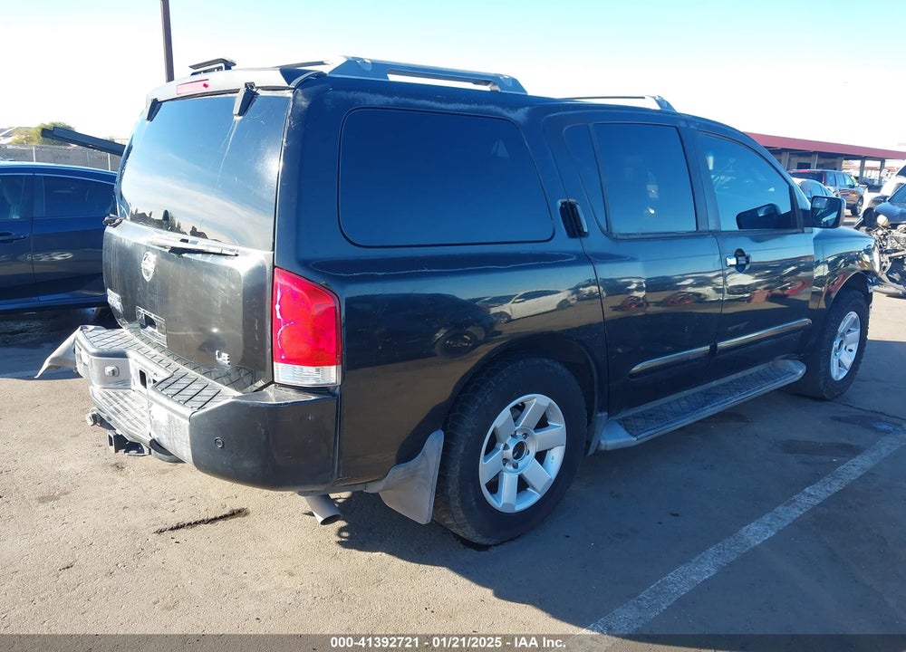 2004 NISSAN PATHFINDER ARMADA LE VIN: 5N1AA08A64N719627
