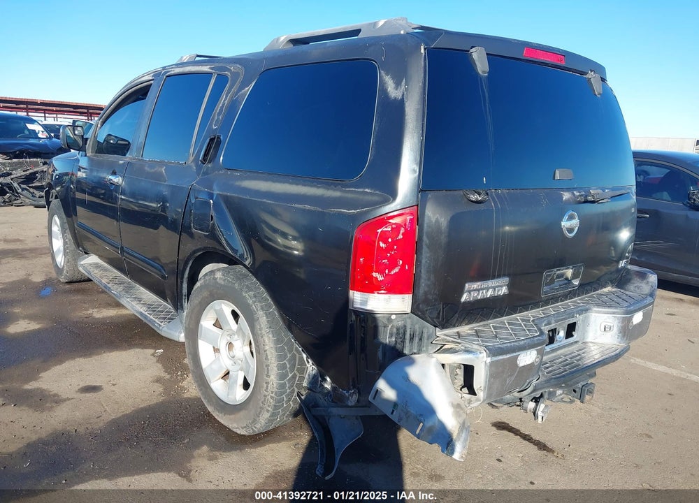 2004 NISSAN PATHFINDER ARMADA LE VIN: 5N1AA08A64N719627