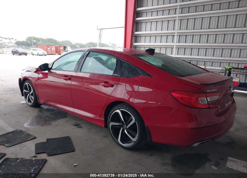 2021 HONDA ACCORD VIN: 1HGCV2F34MA028140