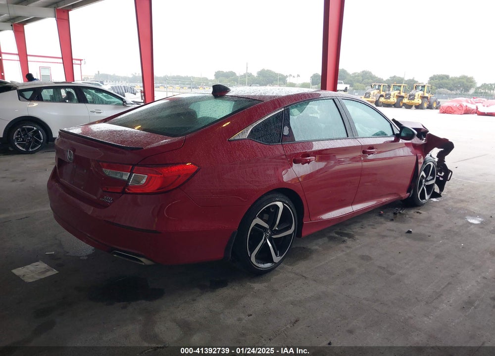 2021 HONDA ACCORD VIN: 1HGCV2F34MA028140