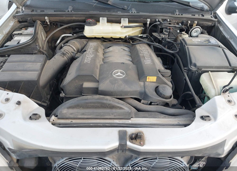 1999 MERCEDES-BENZ ML 430 VIN: 4JGAB72E5XA124782