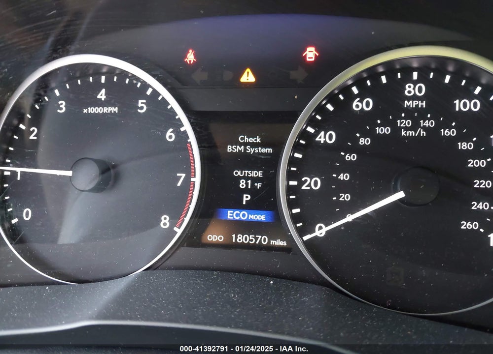 2013 LEXUS ES 350 VIN: JTHBK1GG6D2063222