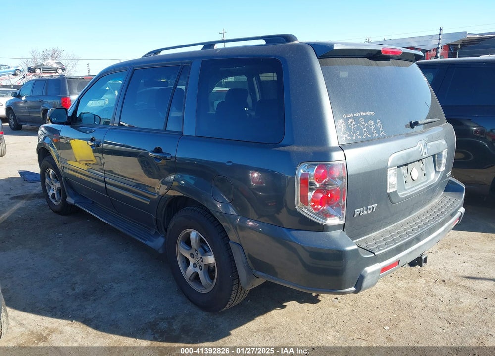 2006 HONDA PILOT EX-L VIN: 2HKYF18626H519689