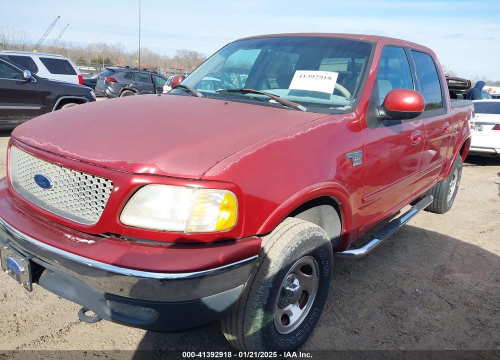 2001 FORD F-150 KING RANCH EDITION/LARIAT/XLT VIN: 1FTRW08L21KB37693