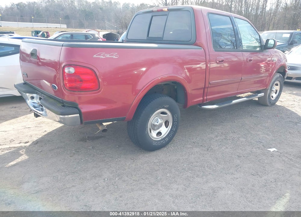 2001 FORD F-150 KING RANCH EDITION/LARIAT/XLT VIN: 1FTRW08L21KB37693