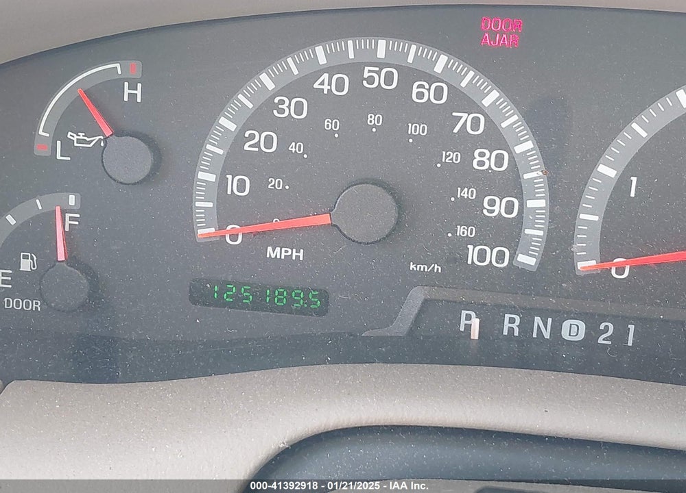 2001 FORD F-150 KING RANCH EDITION/LARIAT/XLT VIN: 1FTRW08L21KB37693