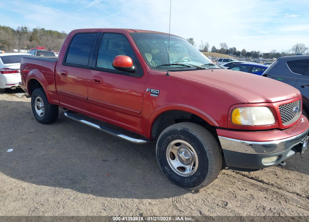 2001 FORD F-150 KING RANCH EDITION/LARIAT/XLT VIN: 1FTRW08L21KB37693