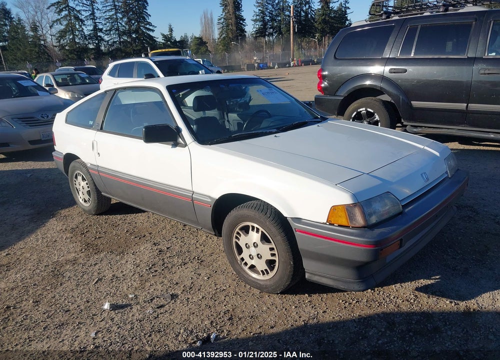 1987 HONDA CIVIC 1500 CRX VIN: JHMEC1325HS007542