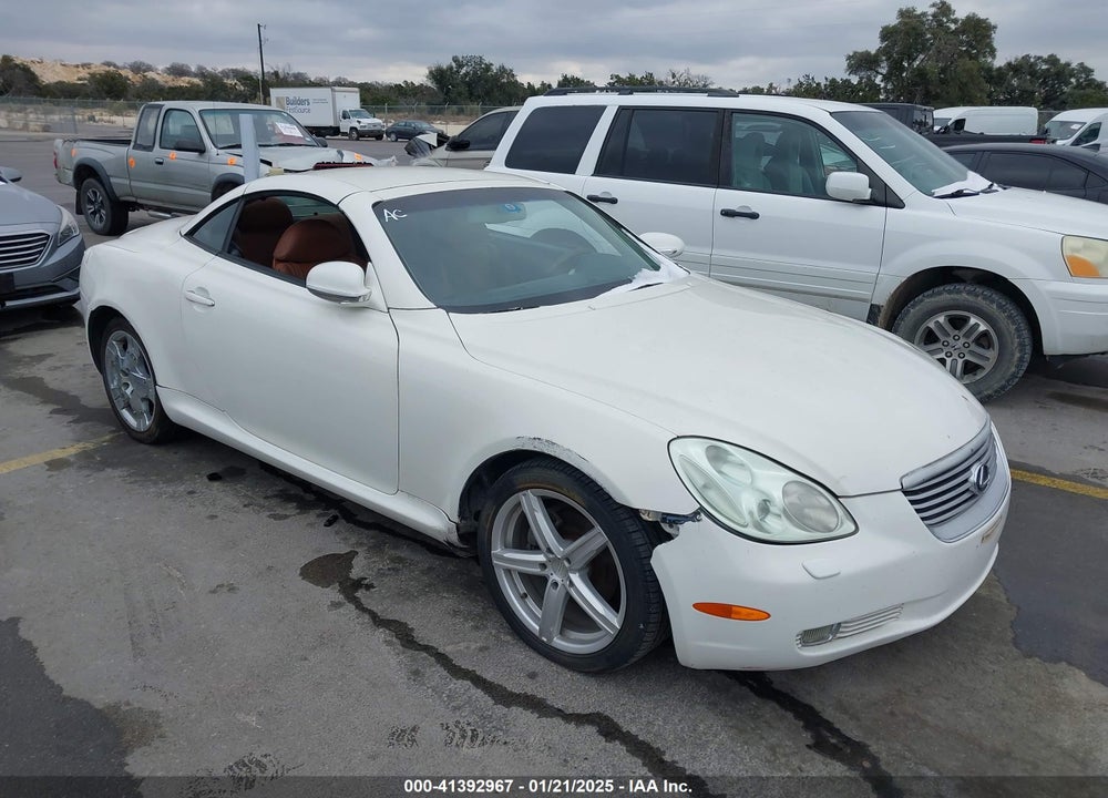 2003 LEXUS SC 430 VIN: JTHFN48Y630048490