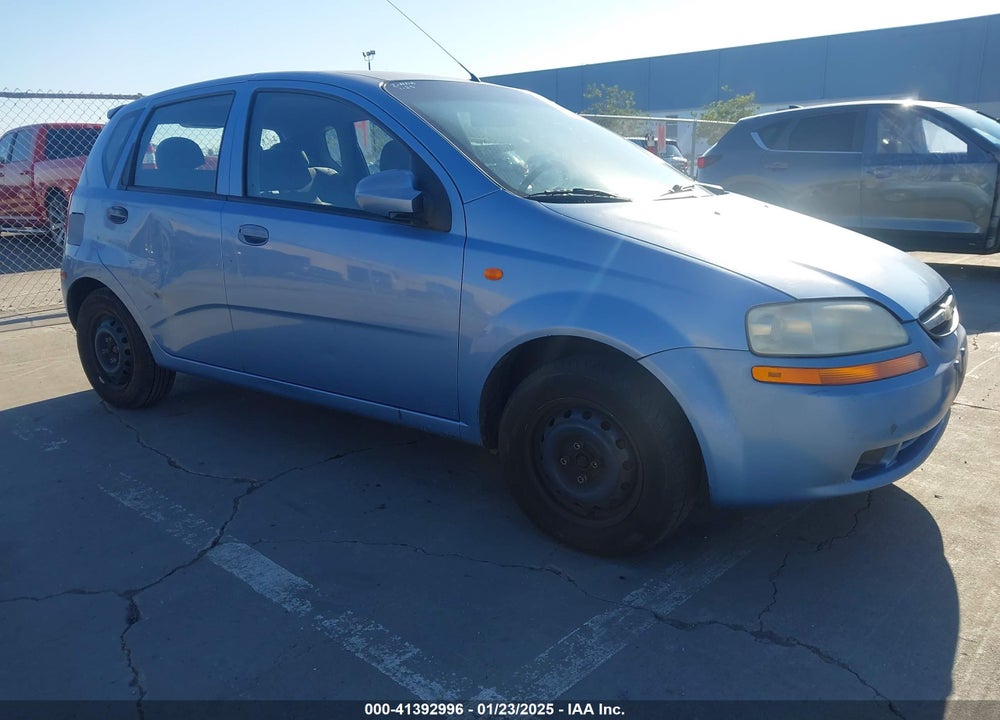 2004 CHEVROLET AVEO VIN: KL1TD62694B251445