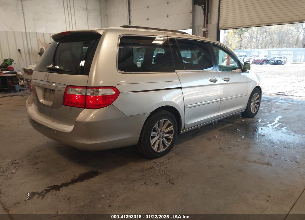 2007 HONDA ODYSSEY TOURING VIN: 5FNRL38867B068518