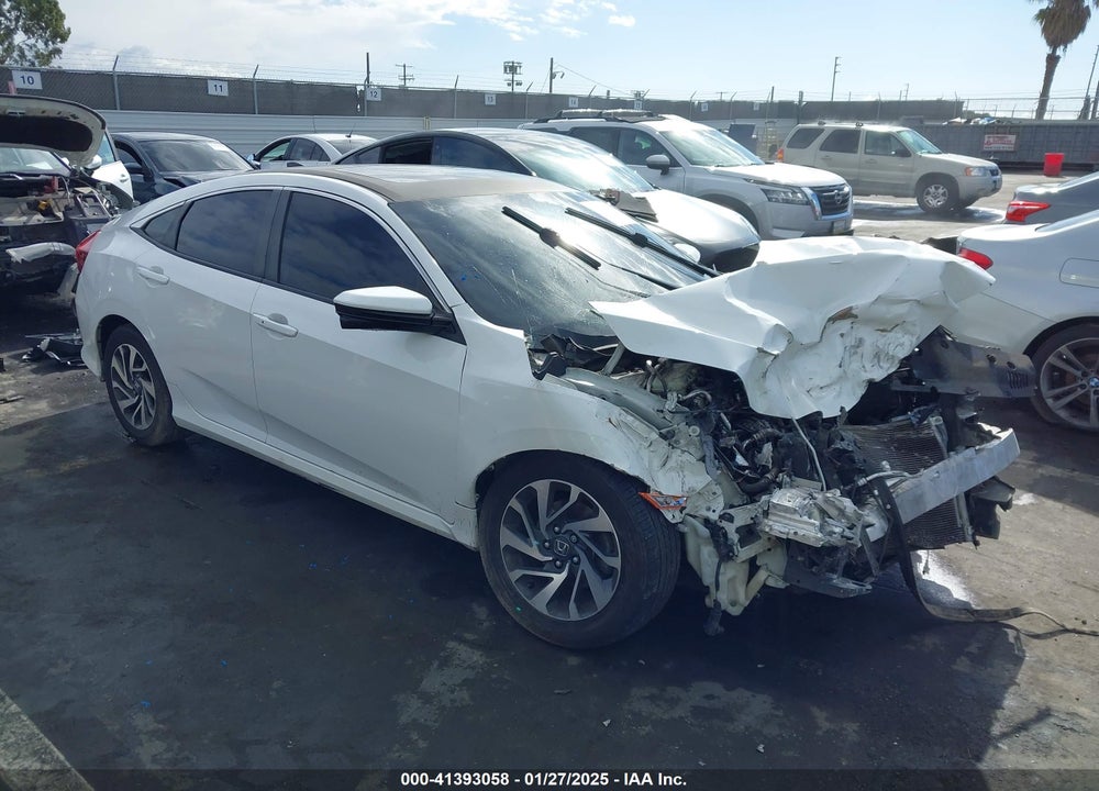 2018 HONDA CIVIC EX VIN: 2HGFC2F7XJH574816
