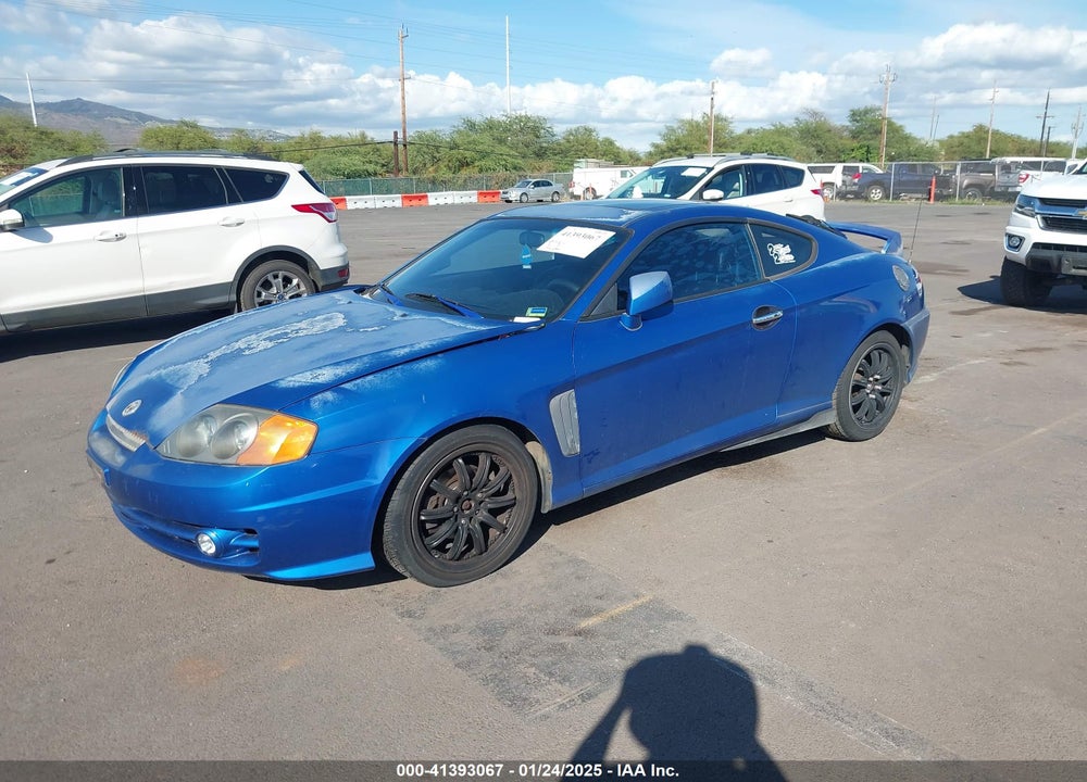 2004 HYUNDAI TIBURON VIN: KMHHN65F14U113633