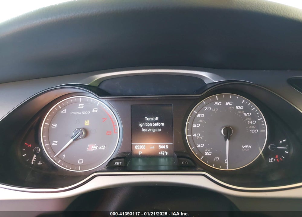 2016 AUDI S4 VIN: WAUBGBFL9GA006253