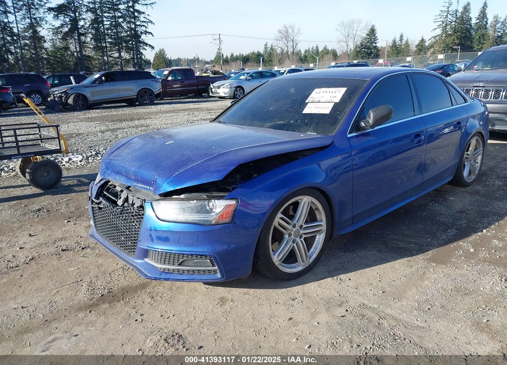 2016 AUDI S4 VIN: WAUBGBFL9GA006253