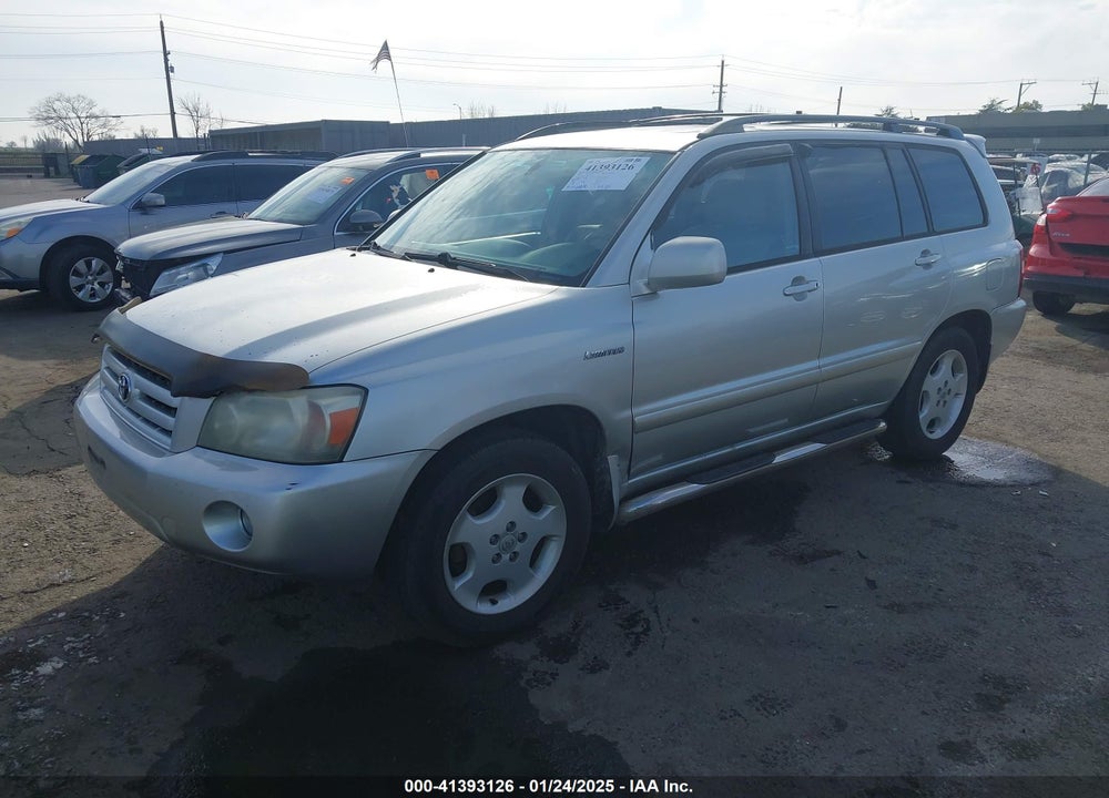 2005 TOYOTA HIGHLANDER LIMITED V6 VIN: JTEDP21A650061727