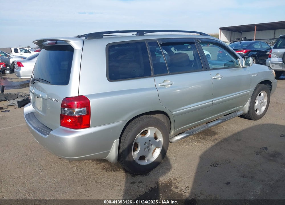 2005 TOYOTA HIGHLANDER LIMITED V6 VIN: JTEDP21A650061727