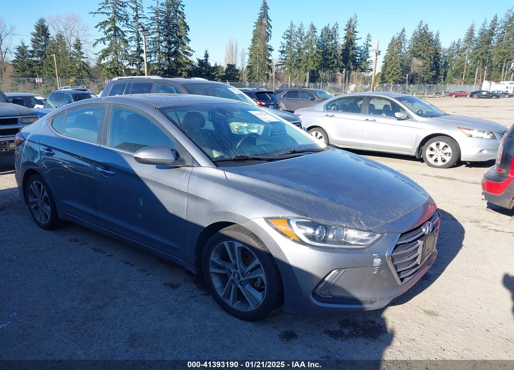 2017 HYUNDAI ELANTRA LIMITED VIN: KMHD84LF1HU127695