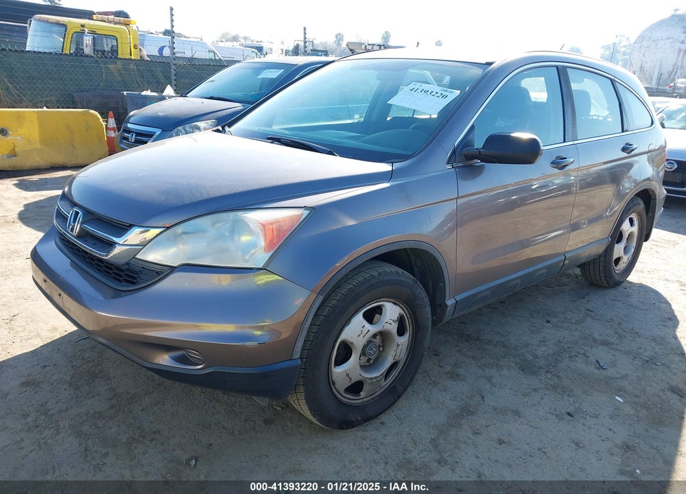 2010 HONDA CR-V LX VIN: 5J6RE3H3XAL043795