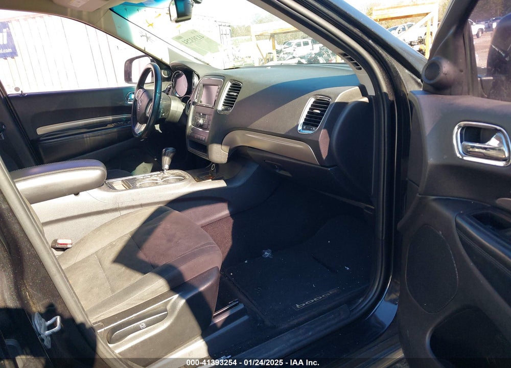 2012 DODGE DURANGO SXT VIN: 1C4RDHAG5CC237270