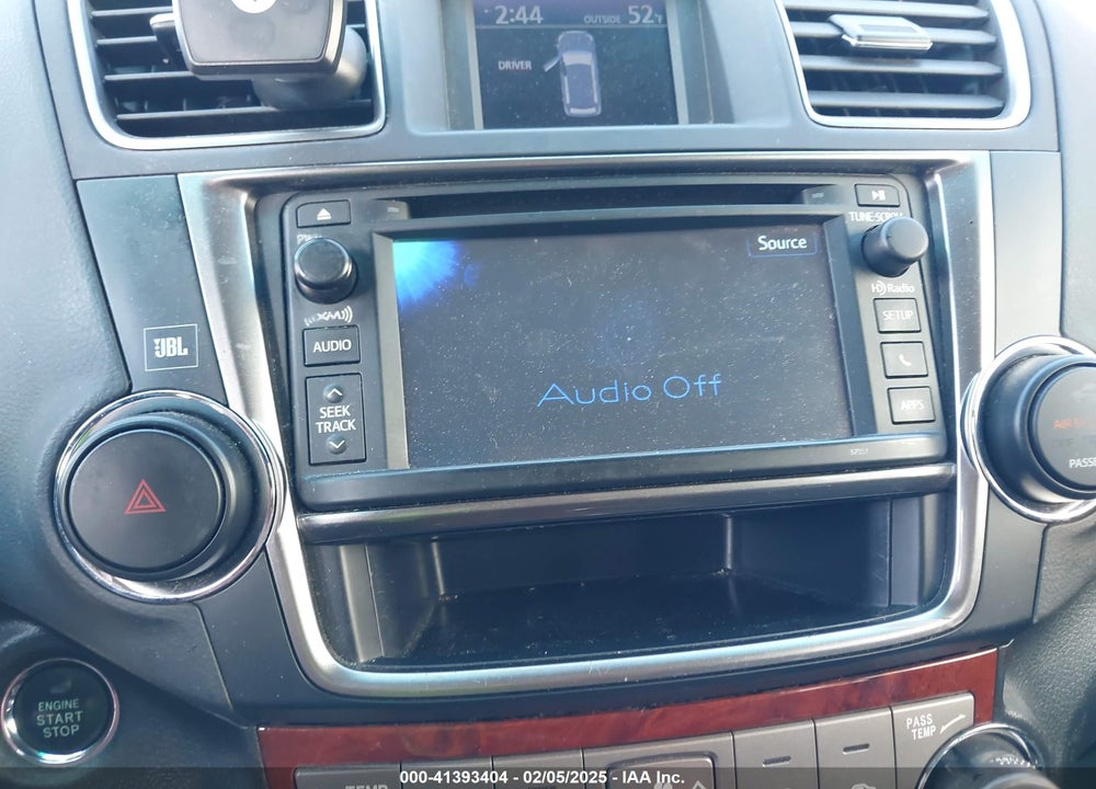 2013 TOYOTA HIGHLANDER LIMITED VIN: 5TDDK3EH1DS213456