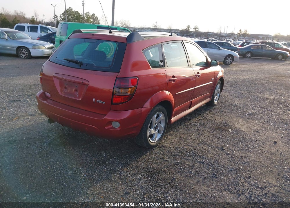 2008 PONTIAC VIBE VIN: 5Y2SL65848Z402502