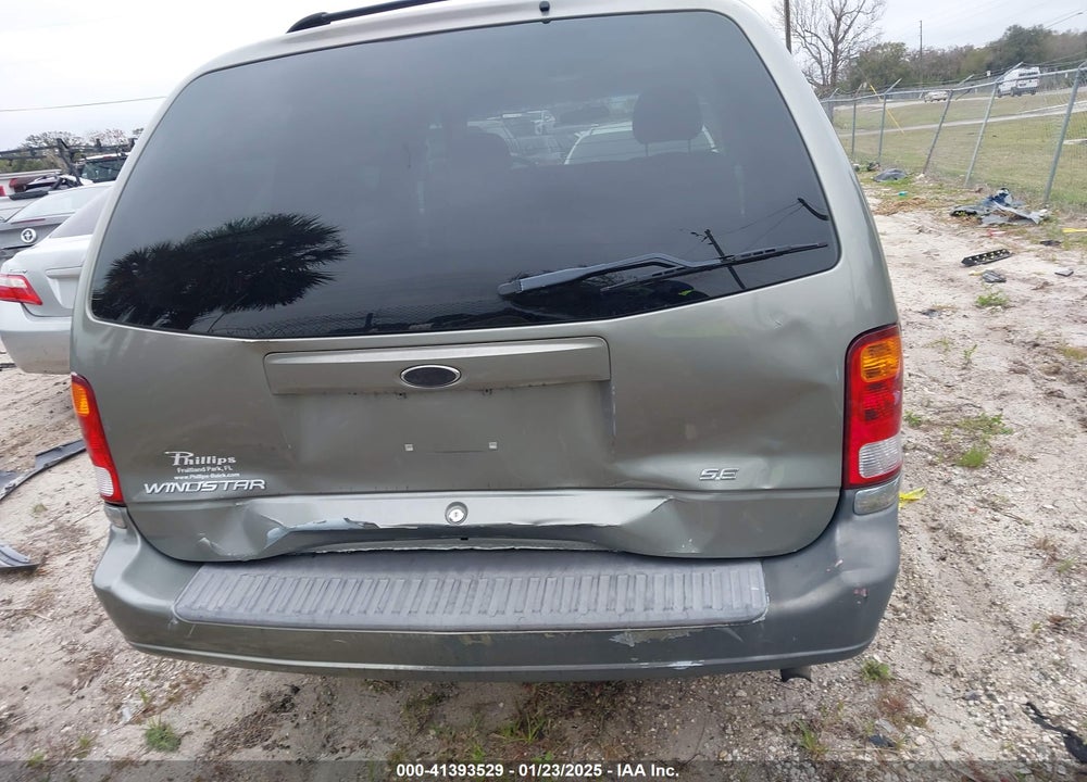 2001 FORD WINDSTAR SE VIN: 2FMZA52441BB58077