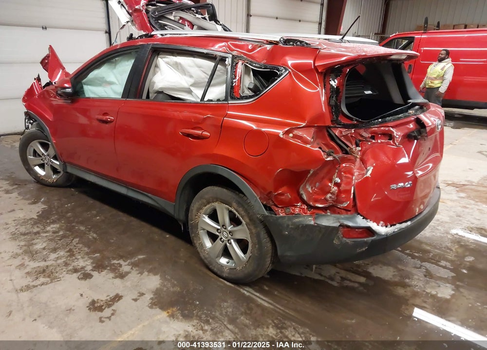 2015 TOYOTA RAV4 XLE VIN: 2T3RFREV8FW371605